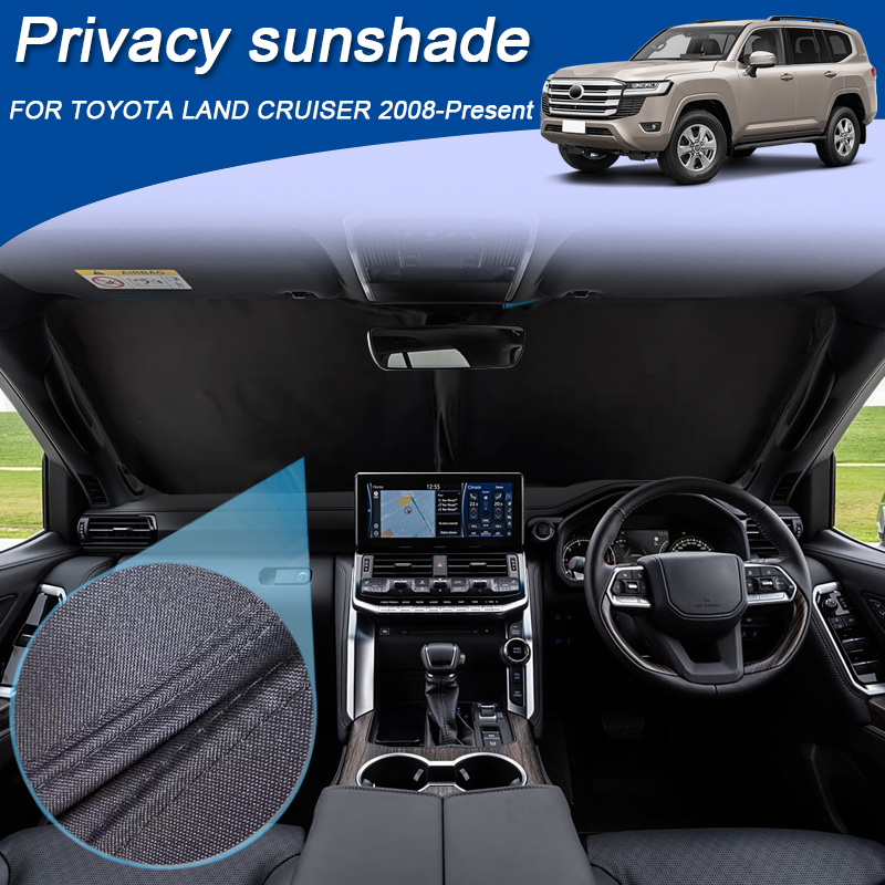 Privacy Screen Protector - Car Black Windows Privacy Sunshade For