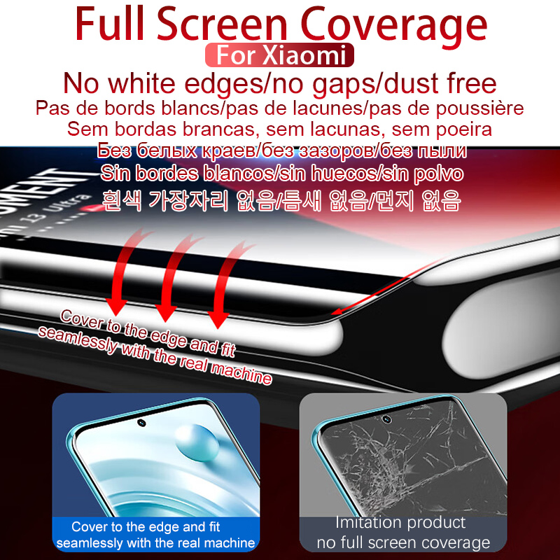 5Pcs HD Hydrogel Film For Xiao - Hydrogel Screen Protector recension och pris