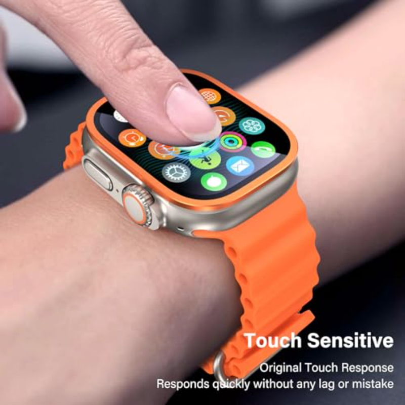 2PCS HD Metal Tempered Glass F - Smartwatch Screen Film recension och pris
