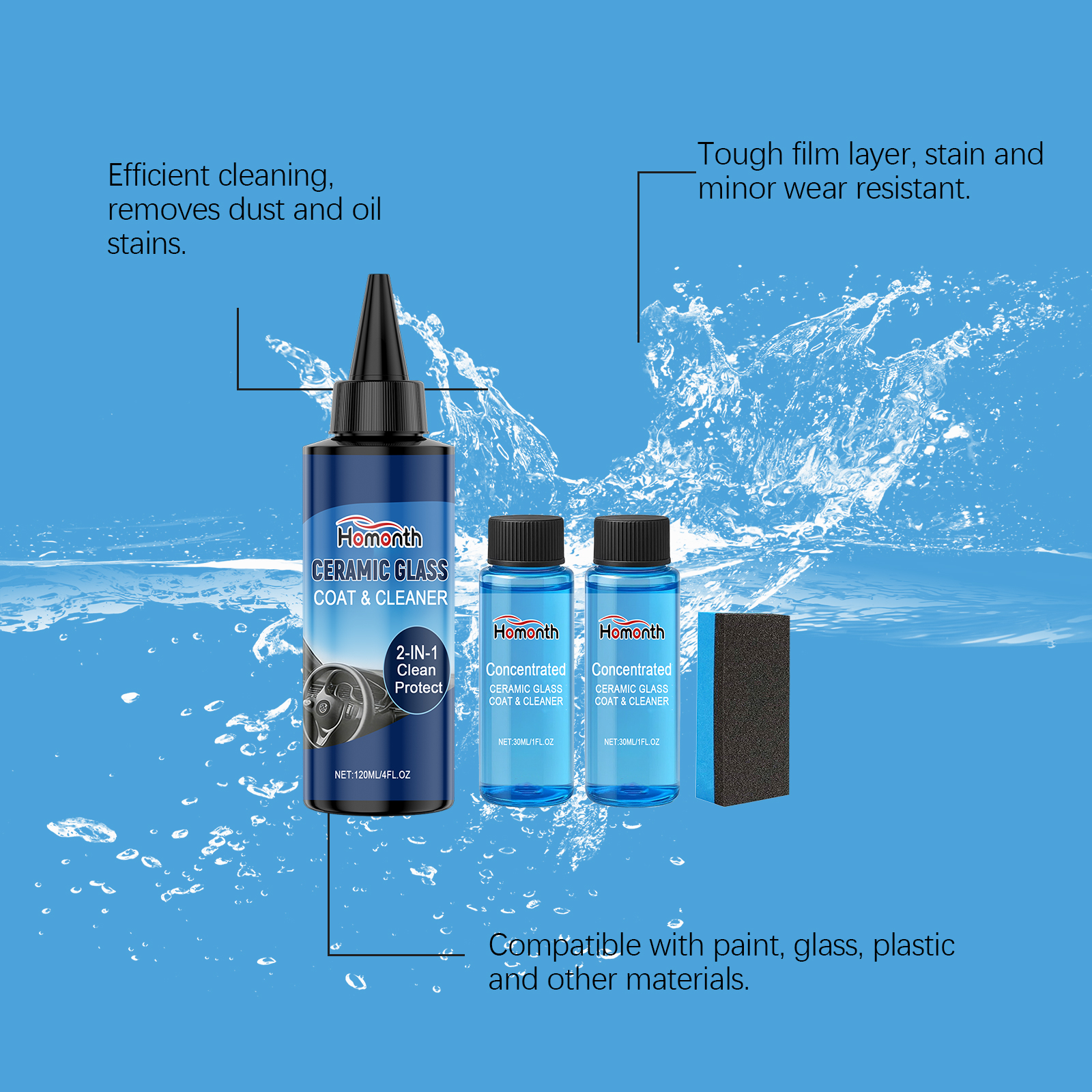 Graphene Ceramic Coating Kit H - Nano Liquid Coating recension och pris