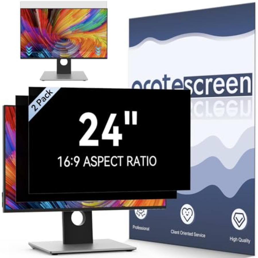 [2-Pack] 24 Inch Computer Priv - Privacy Filter 2Pack recension och pris