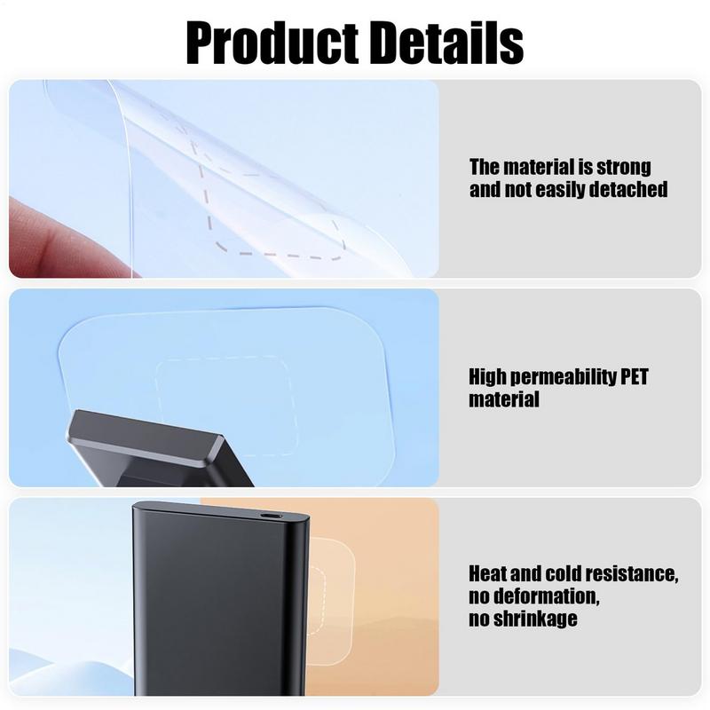 6pcs Static Stickers For Dashc - Glass Protector Auto recension och pris