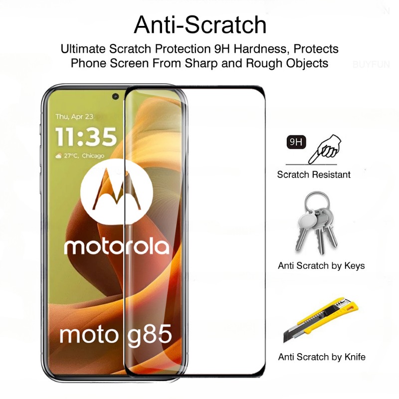 2Pcs 9D Curved Glass For Motor - Curved Edge Screen recension och pris