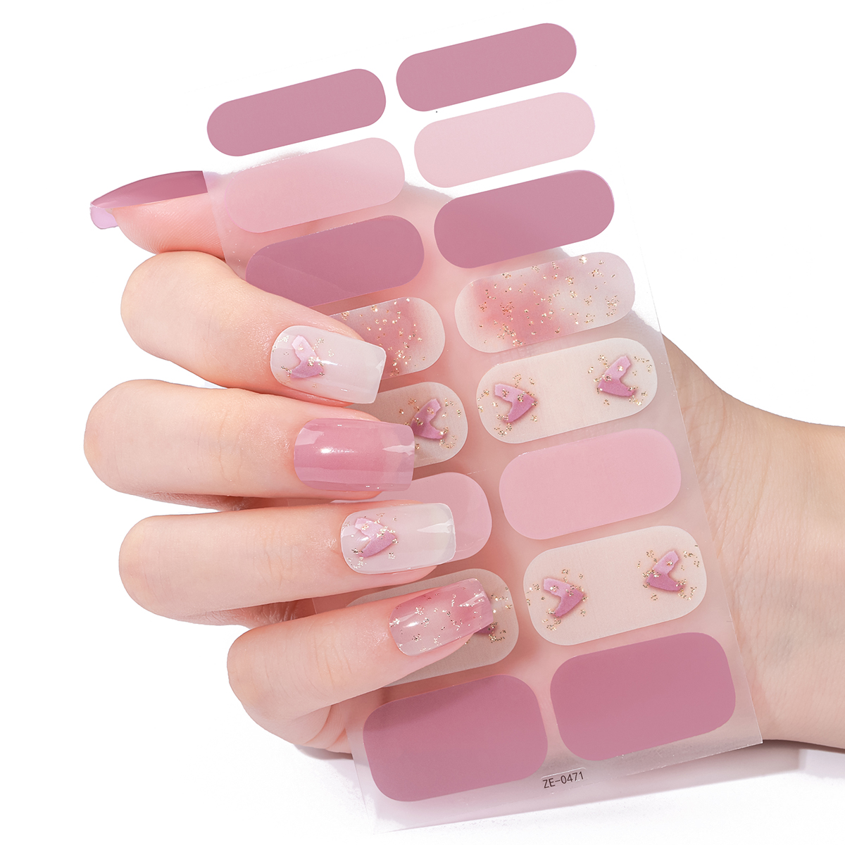 16Tips Full Cover Nail Sticker - Full Cover Adhesive recension och pris