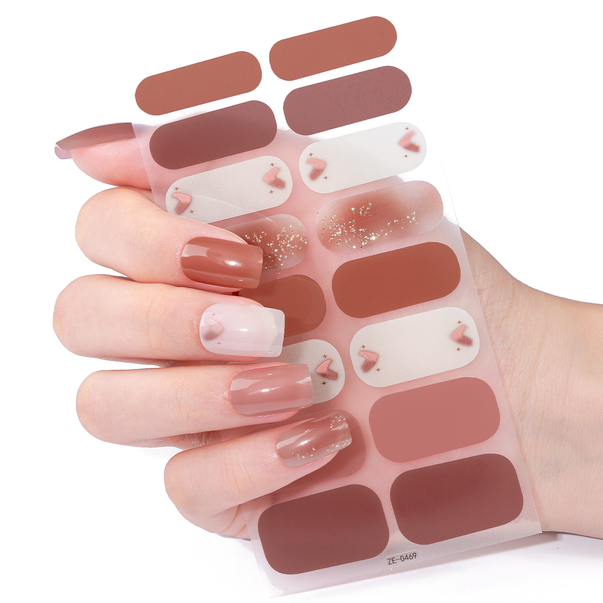16Tips Full Cover Nail Sticker - Full Cover Adhesive recension och pris