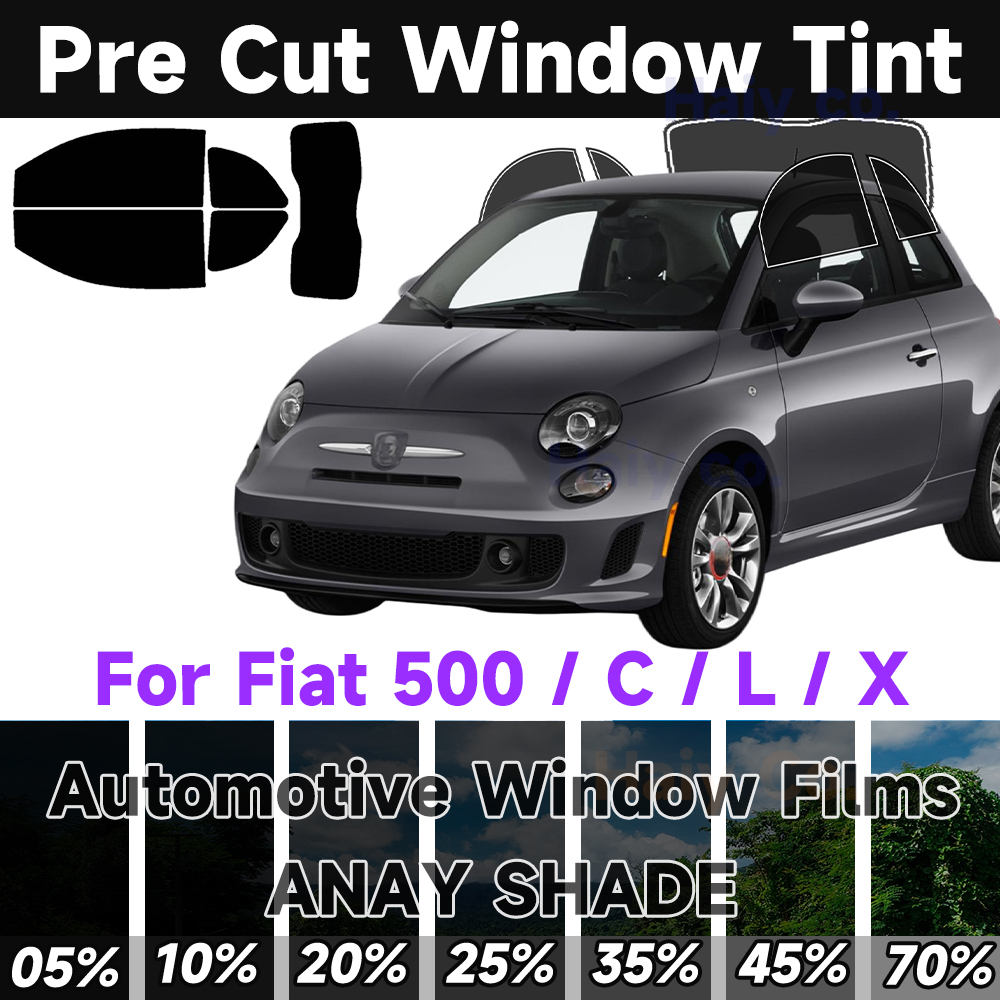 Precut Window Tint for Fiat 50 - Glass Protector Auto recension och pris