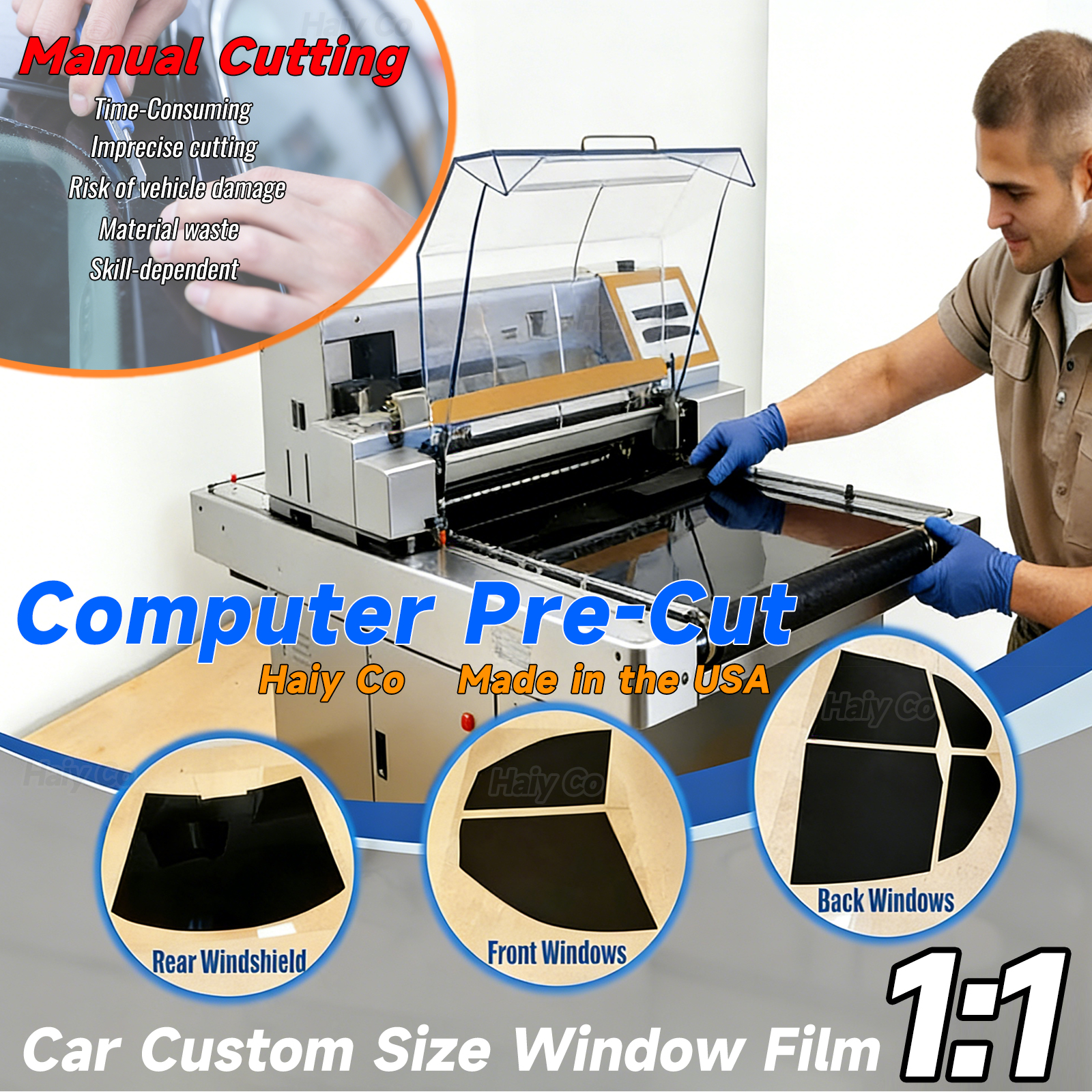 Precut Window Tint Car for Toy - Privacy Screen Protector recension och pris