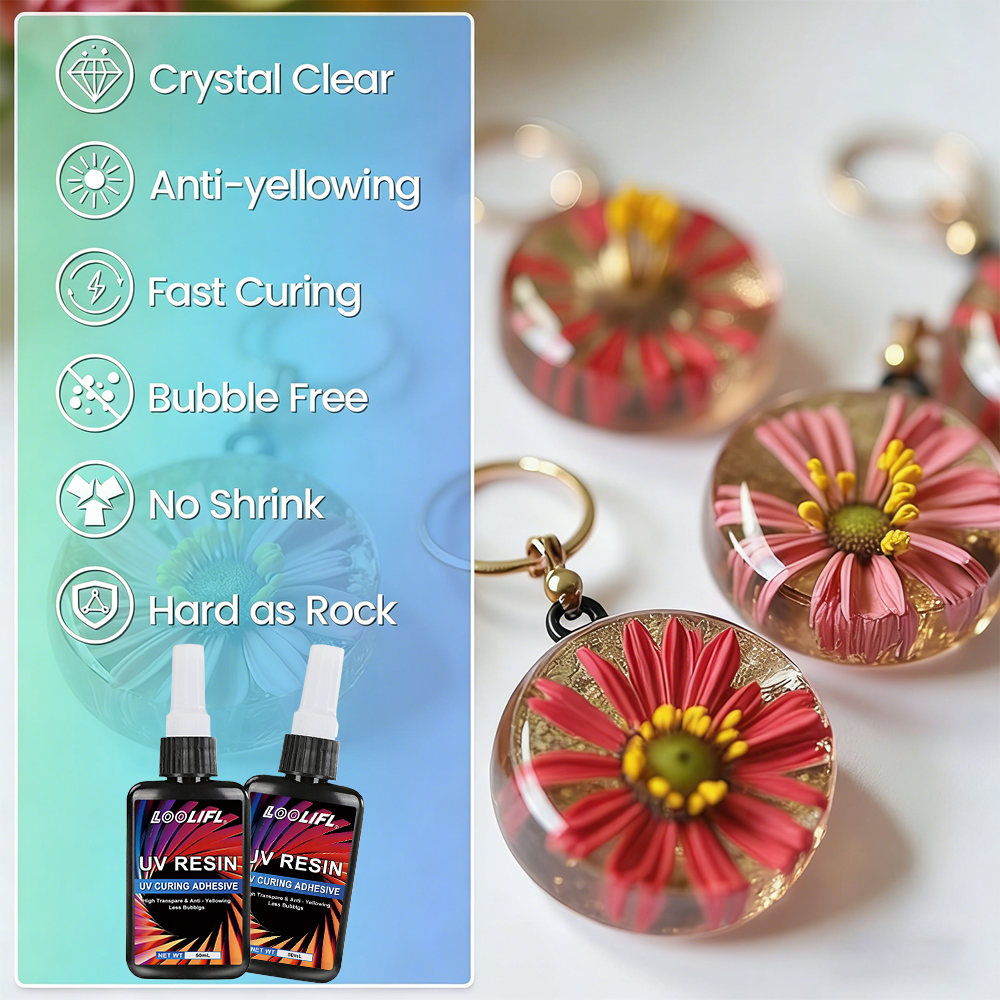 LOOLIFL UV Resin Kit With Mini - Liquid Uv Glue Kit recension och pris