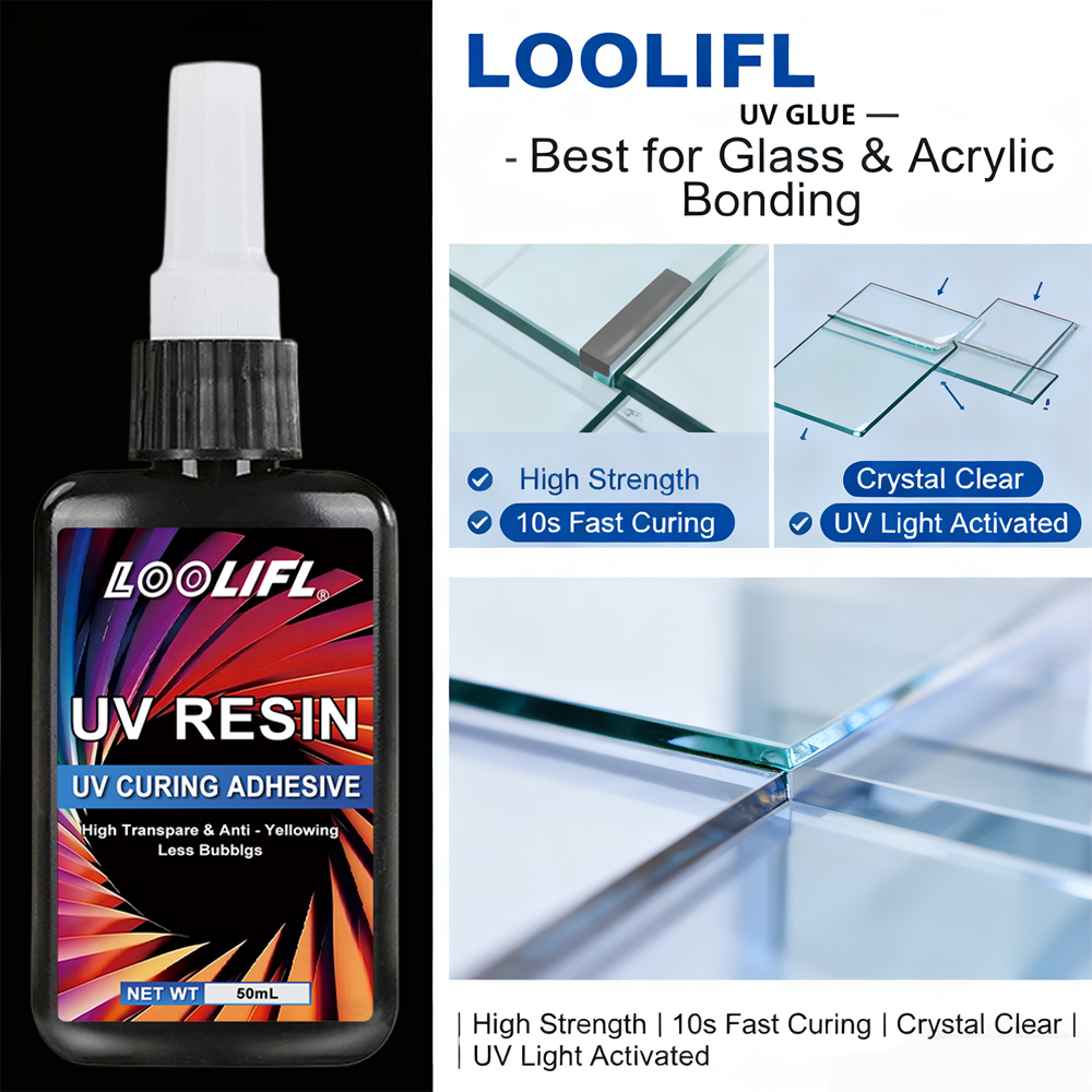 LOOLIFL UV Resin Kit With Mini - Liquid Uv Glue Kit recension och pris