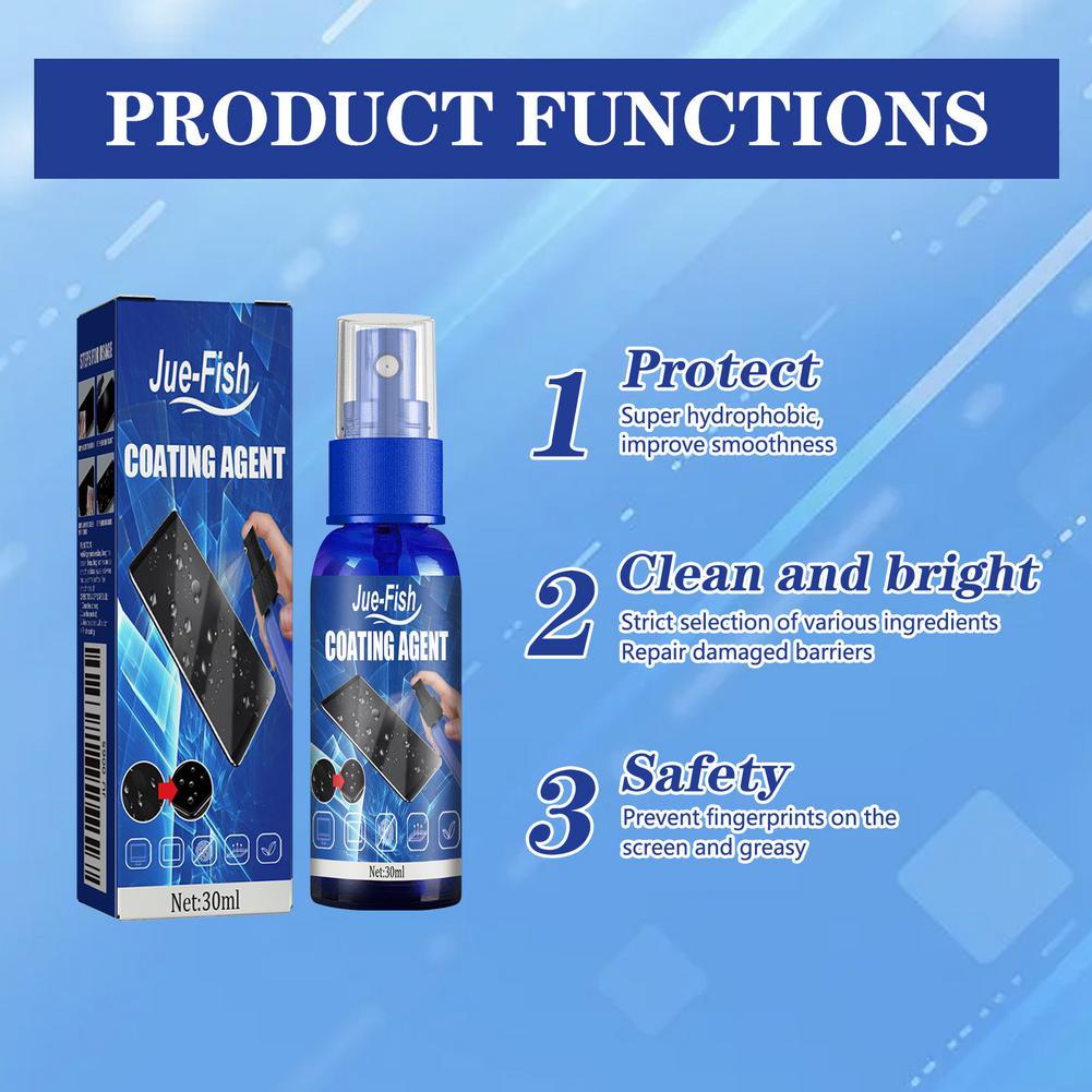 Phone Screen Coating Kit, Oleo - Oleophobic Coating Spray recension och pris