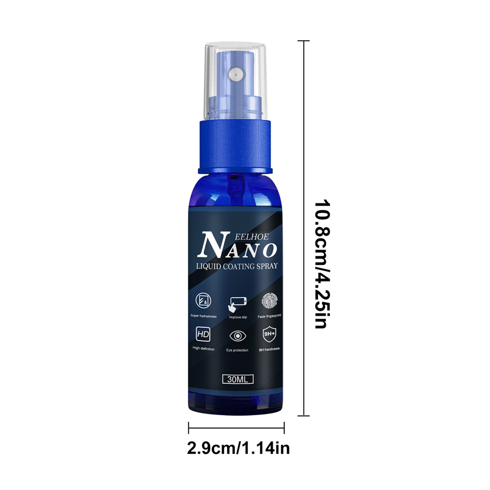 Nano  Screen Protector Fade Fi - Oleophobic Coating Spray recension och pris