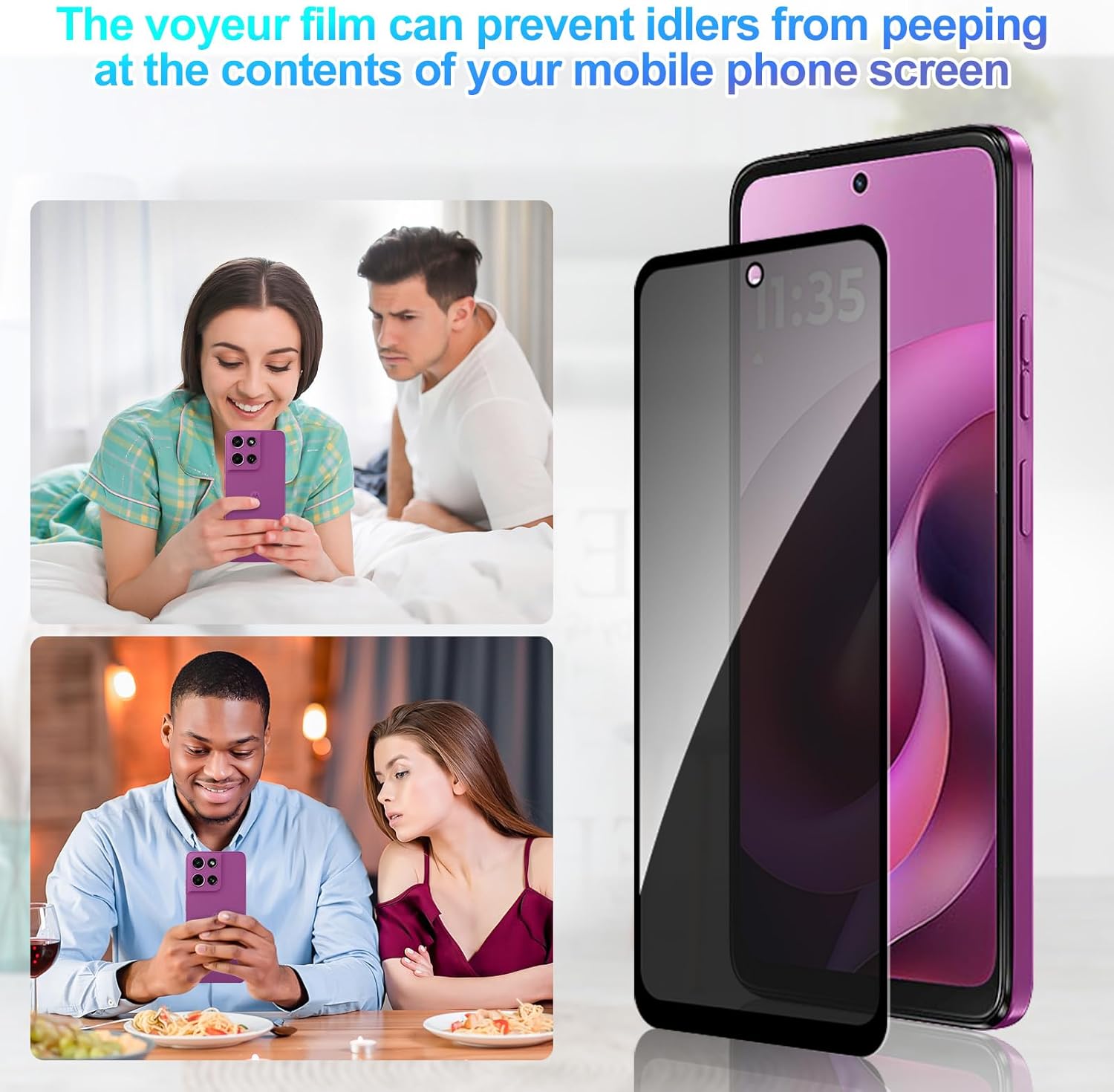 [2 PACK] Privacy Filter Temper - Privacy Filter 2Pack recension och pris