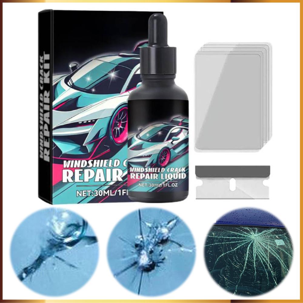 Cracked Glass Scratch Repair K - Liquid Uv Glue Kit recension och pris
