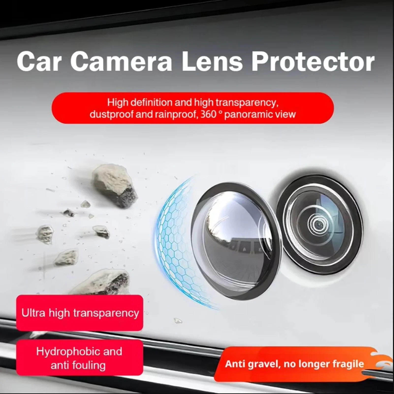 2 Pcs Car Camera Lens Protecto - Camera Lens Protector recension och pris