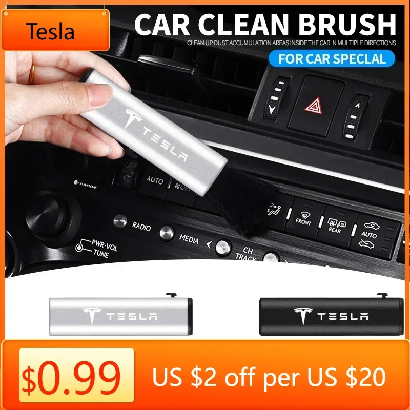 Car Sticker Tesla Car Interior - Dust Removal Sticker recension och pris