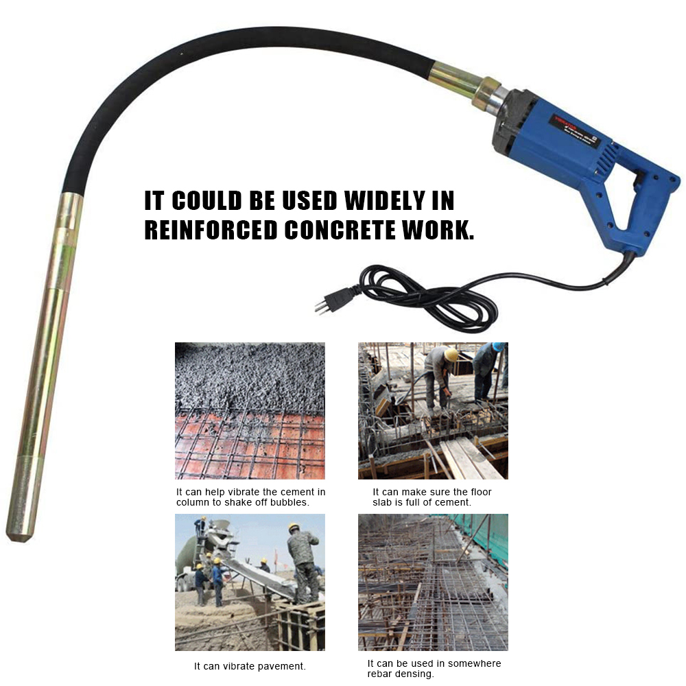 Electric Handhled Concrete Vib - Air Bubble Remover recension och pris