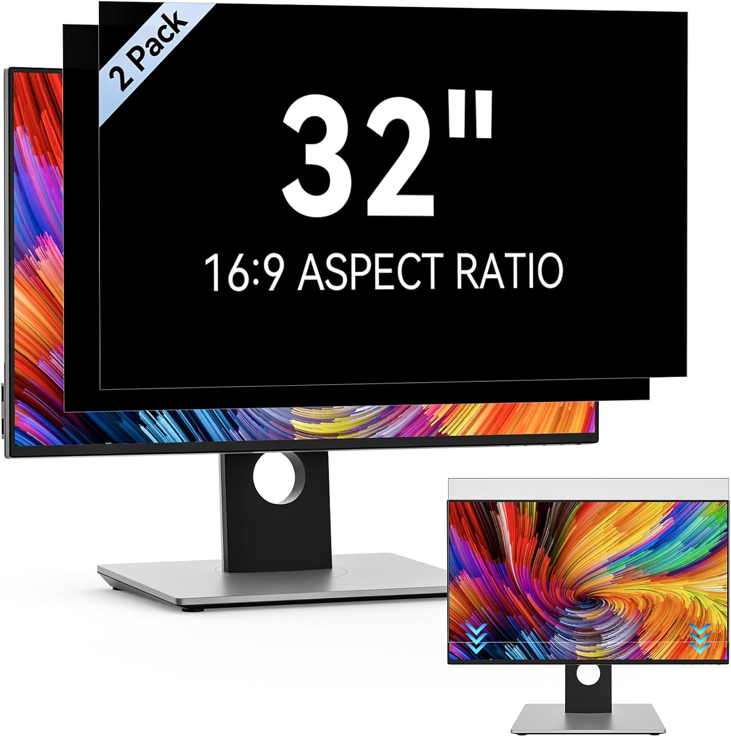 [2 Pack]32 Inch Computer Priva - Privacy Filter 2Pack recension och pris