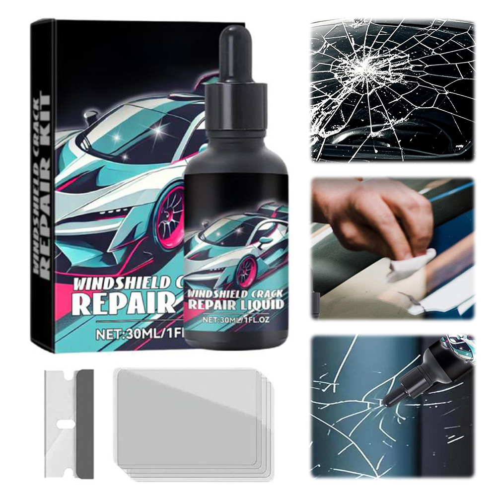 Cracked Glass Scratch Repair K - Liquid Uv Glue Kit recension och pris