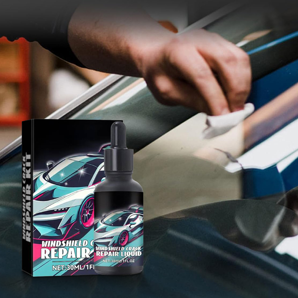 Cracked Glass Scratch Repair K - Liquid Uv Glue Kit recension och pris