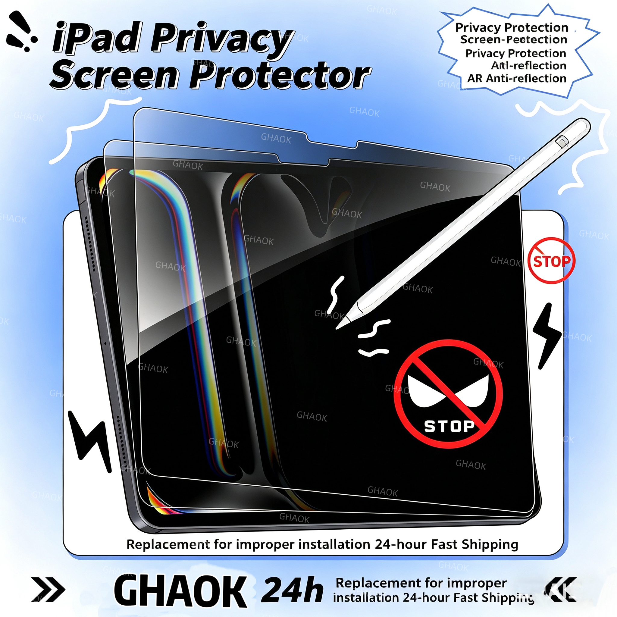 2 Way Privacy Anti-Spy Screen  - Matte Anti Glare Screen recension och pris