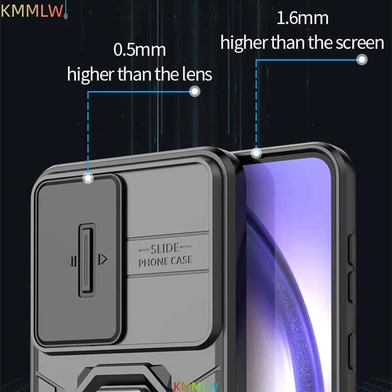 Shockproof Magnetic Ring Holde - Camera Lens Protector recension och pris