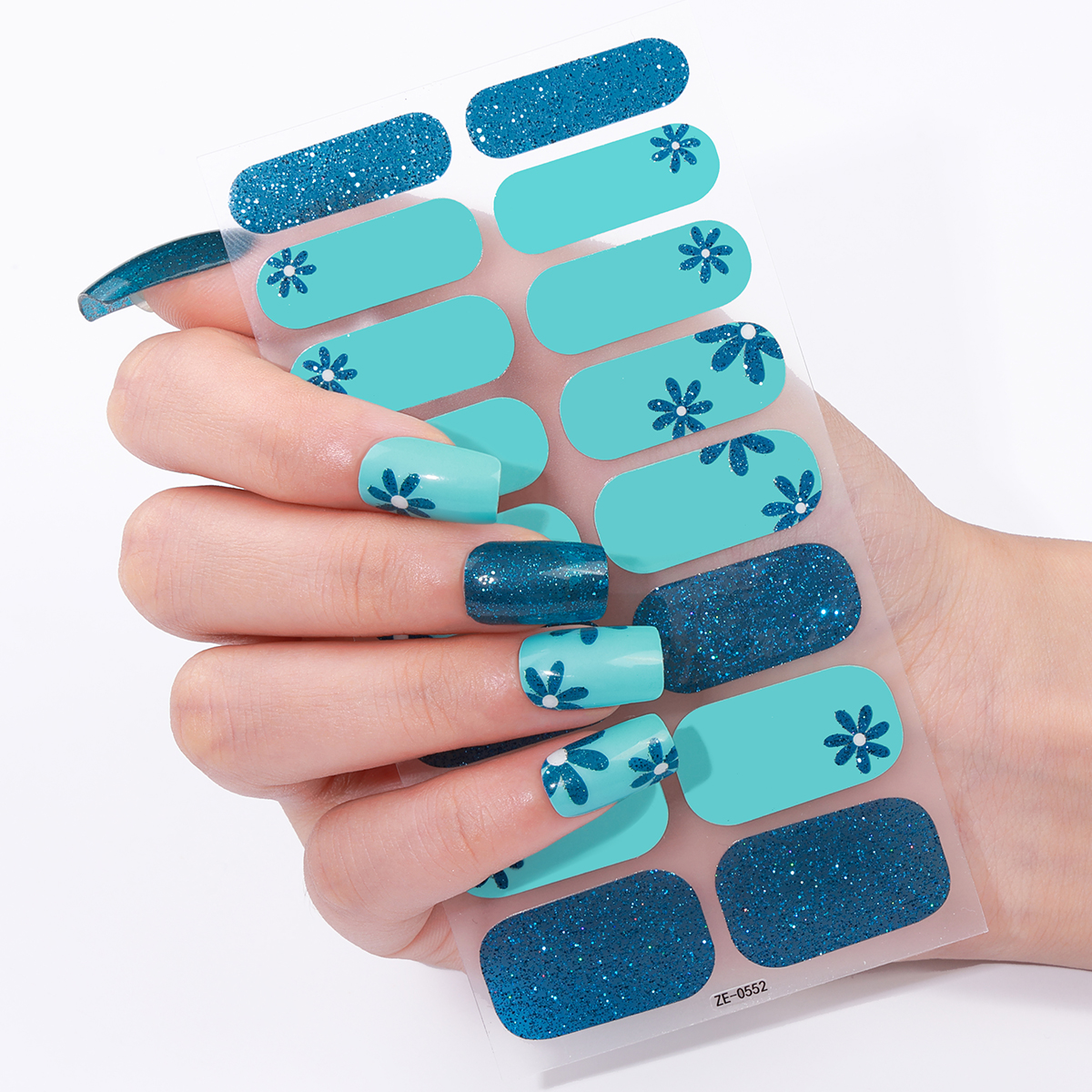 16Tips Full Cover Nail Sticker - Full Cover Adhesive recension och pris