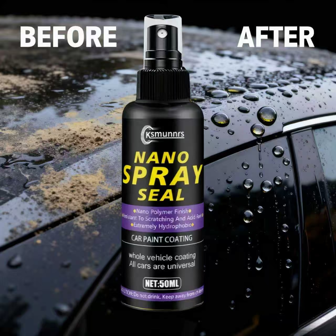 Ksmumnrs Nano Spray Seal 50ML  - Nano Liquid Coating recension och pris