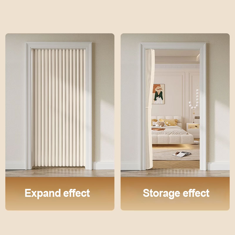 Folding Accordion Door Curtain - Privacy Screen Protector recension och pris