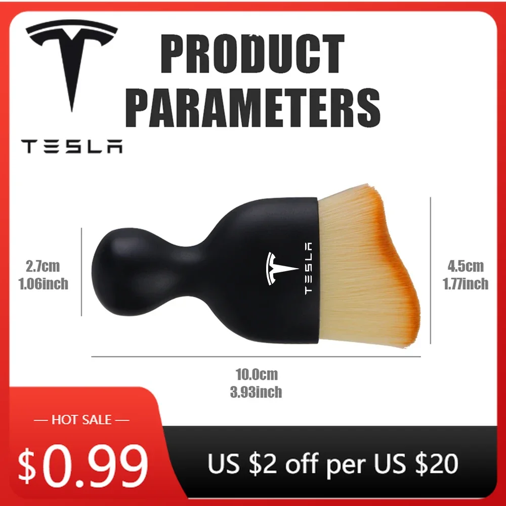 Car Sticker Tesla Car Interior - Dust Removal Sticker recension och pris