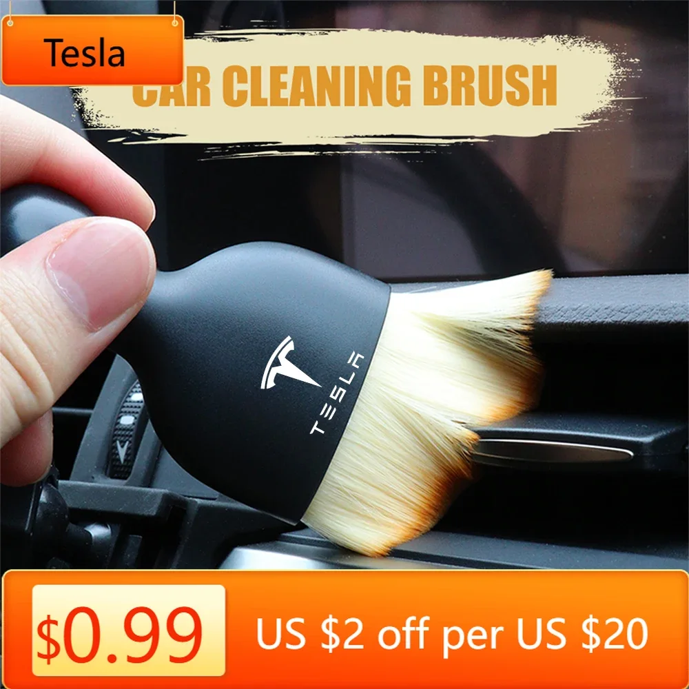 Car Sticker Tesla Car Interior - Dust Removal Sticker recension och pris