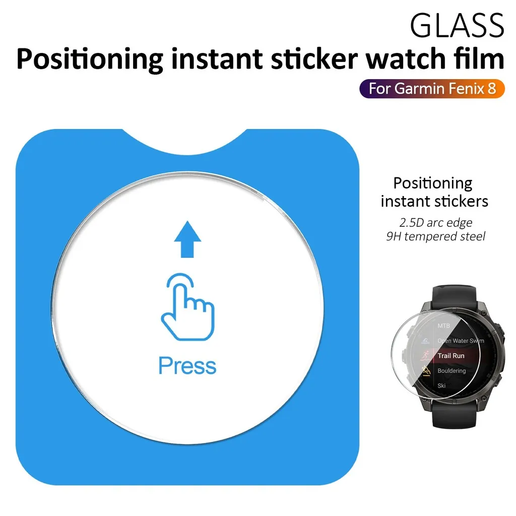 Garmin Fenix 8 Series Screen P - Tempered Glass Screen 9H recension och pris