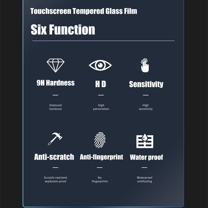 9H Tempered Glass For VW Volks - Glass Protector Auto recension och pris