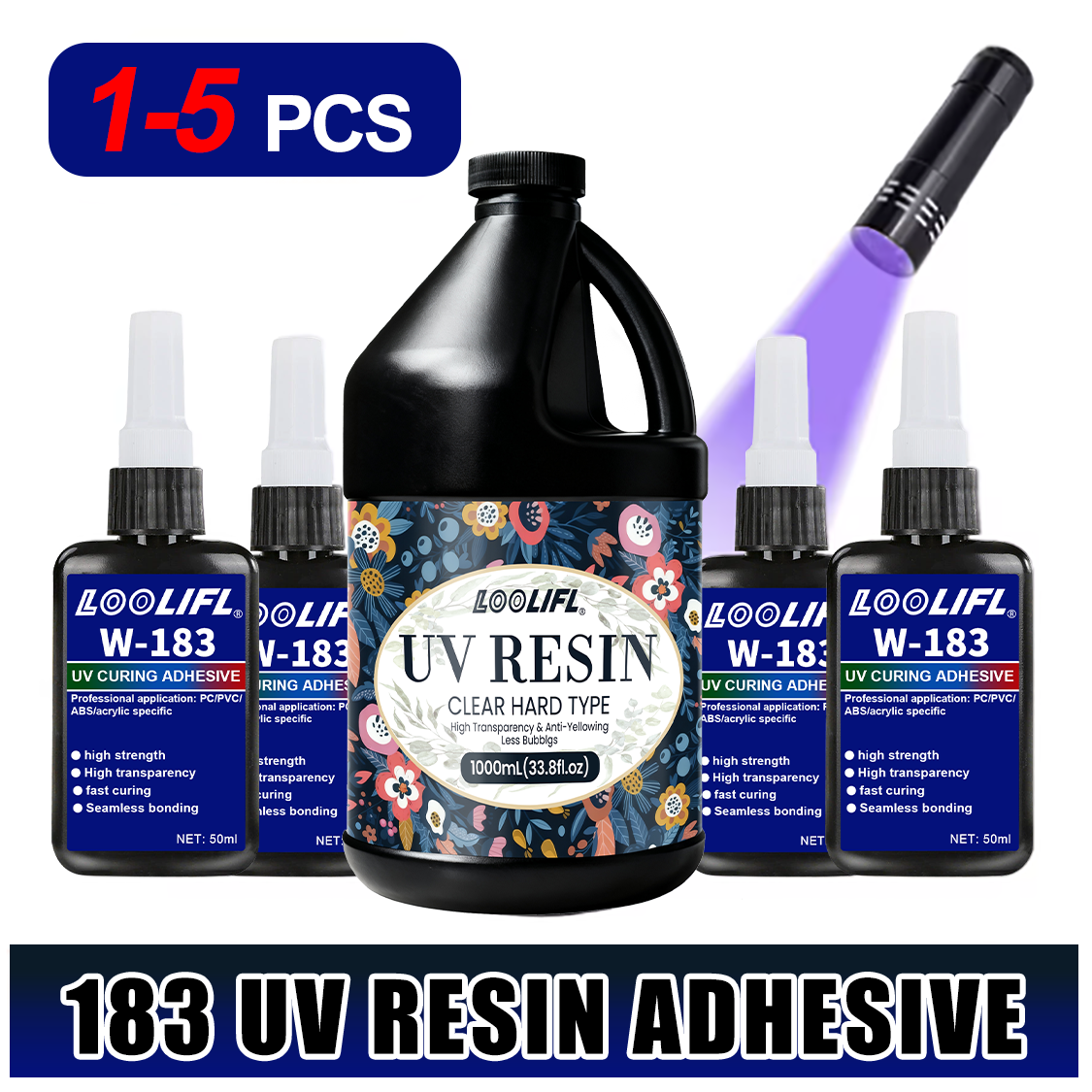 Hot Sell UV Hard Resin Adhesiv - Liquid Uv Glue Kit recension och pris