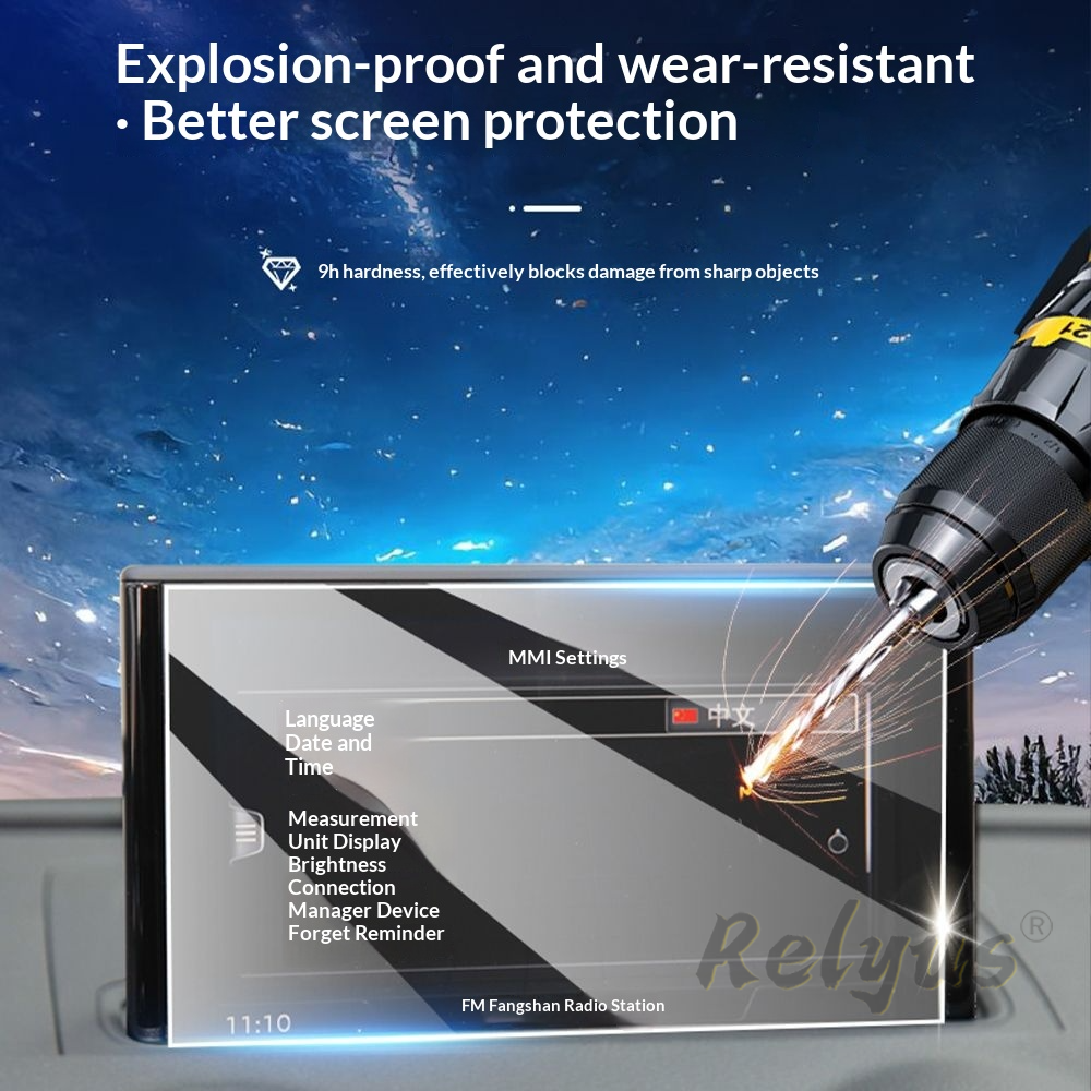 Tempered glass screen protecto - Glass Protector Auto recension och pris