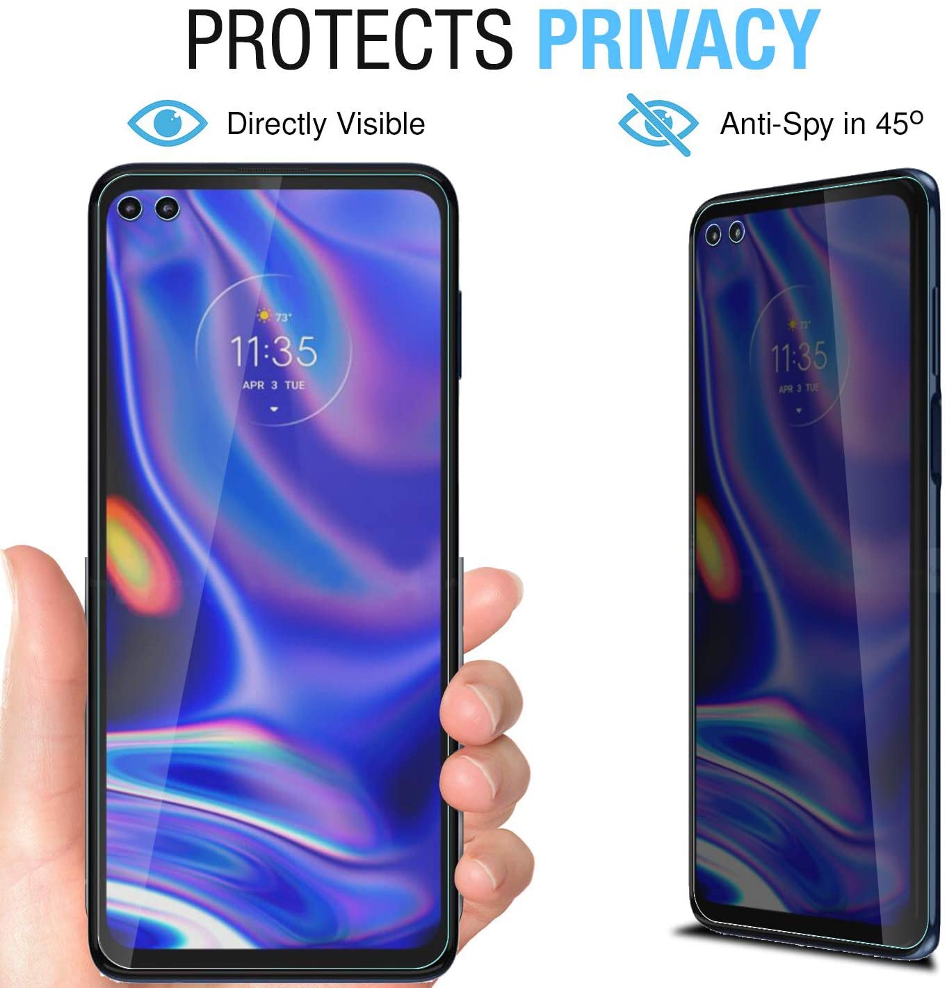 [2 PACK] Privacy Filter Temper - Privacy Filter 2Pack recension och pris