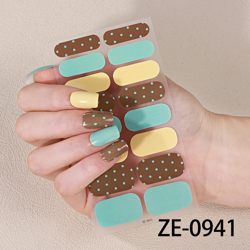 16Tips Full Cover Nail Sticker - Full Cover Adhesive recension och pris