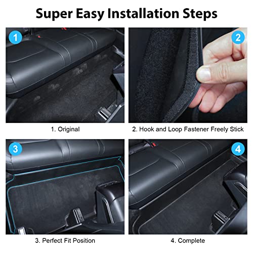 Rear Seat Underside Kick Prote - Full Cover Adhesive recension och pris