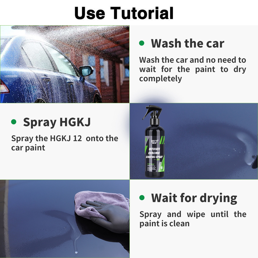 Ceramic Coating For Auto Paint - Oleophobic Coating Spray recension och pris