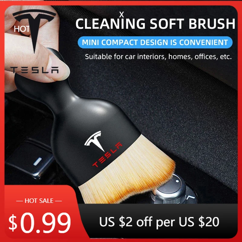 Car Sticker Tesla Car Tesla    - Dust Removal Sticker recension och pris