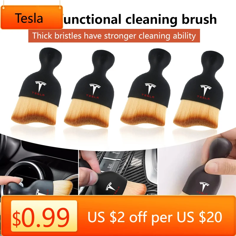 Car Sticker Tesla Car Tesla    - Dust Removal Sticker recension och pris
