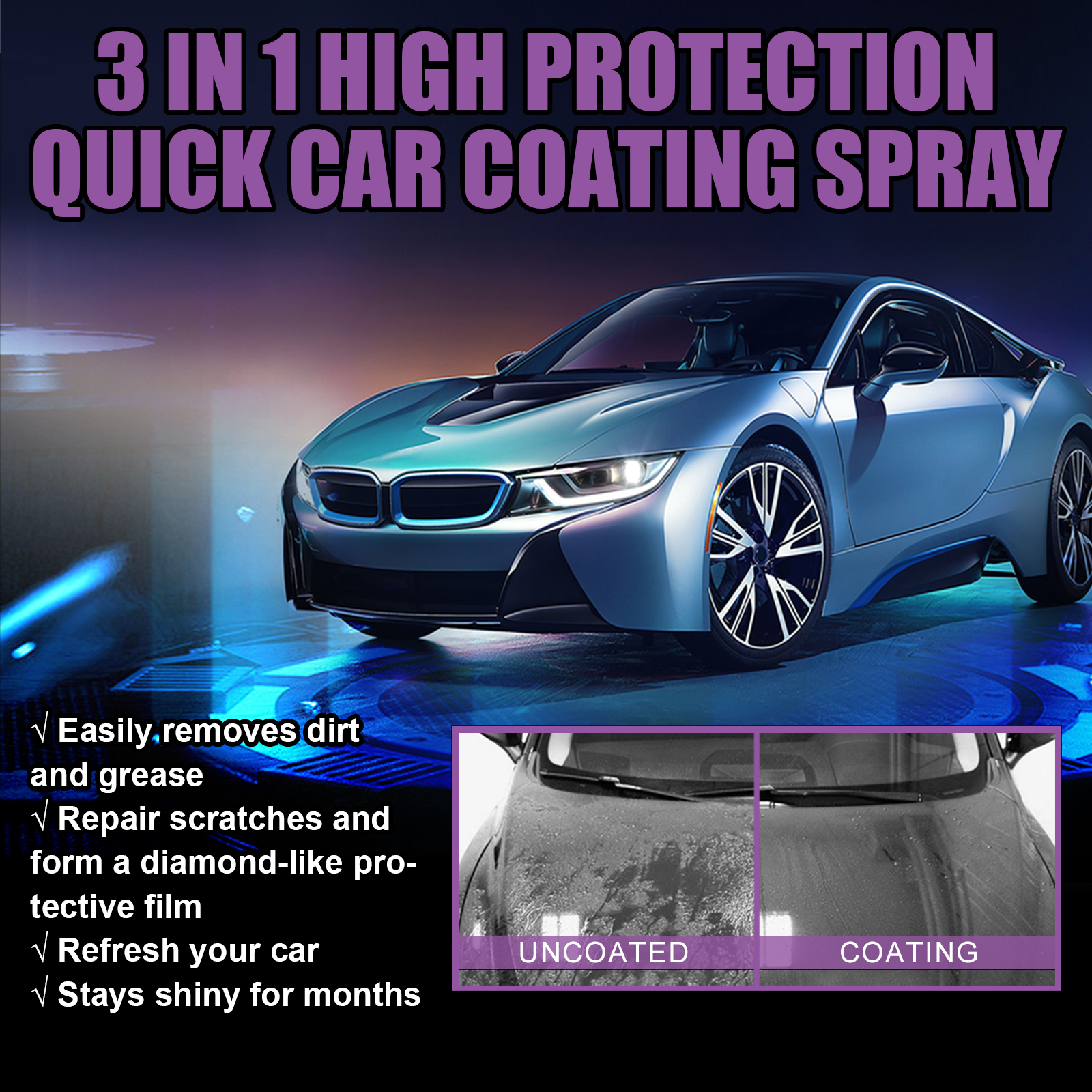 Car Ceramic Nano Coating Liqui - Nano Liquid Coating recension och pris