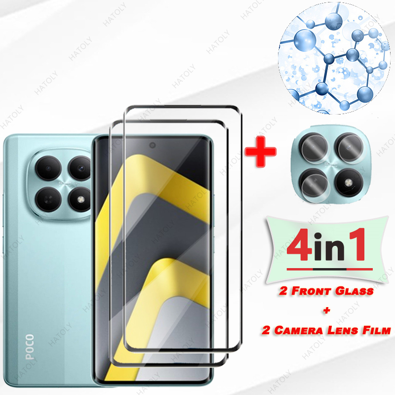 For Xiaomi Poco M8 Glass 3D Ed - Curved Edge Screen recension och pris