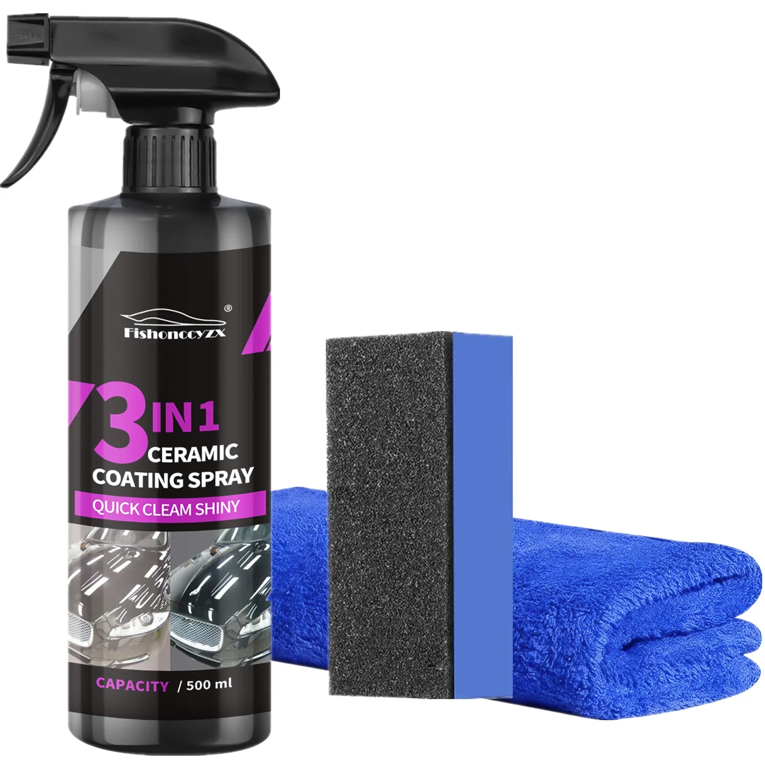 3 in 1 Car Ceramic Liquid Coat - Nano Liquid Coating recension och pris