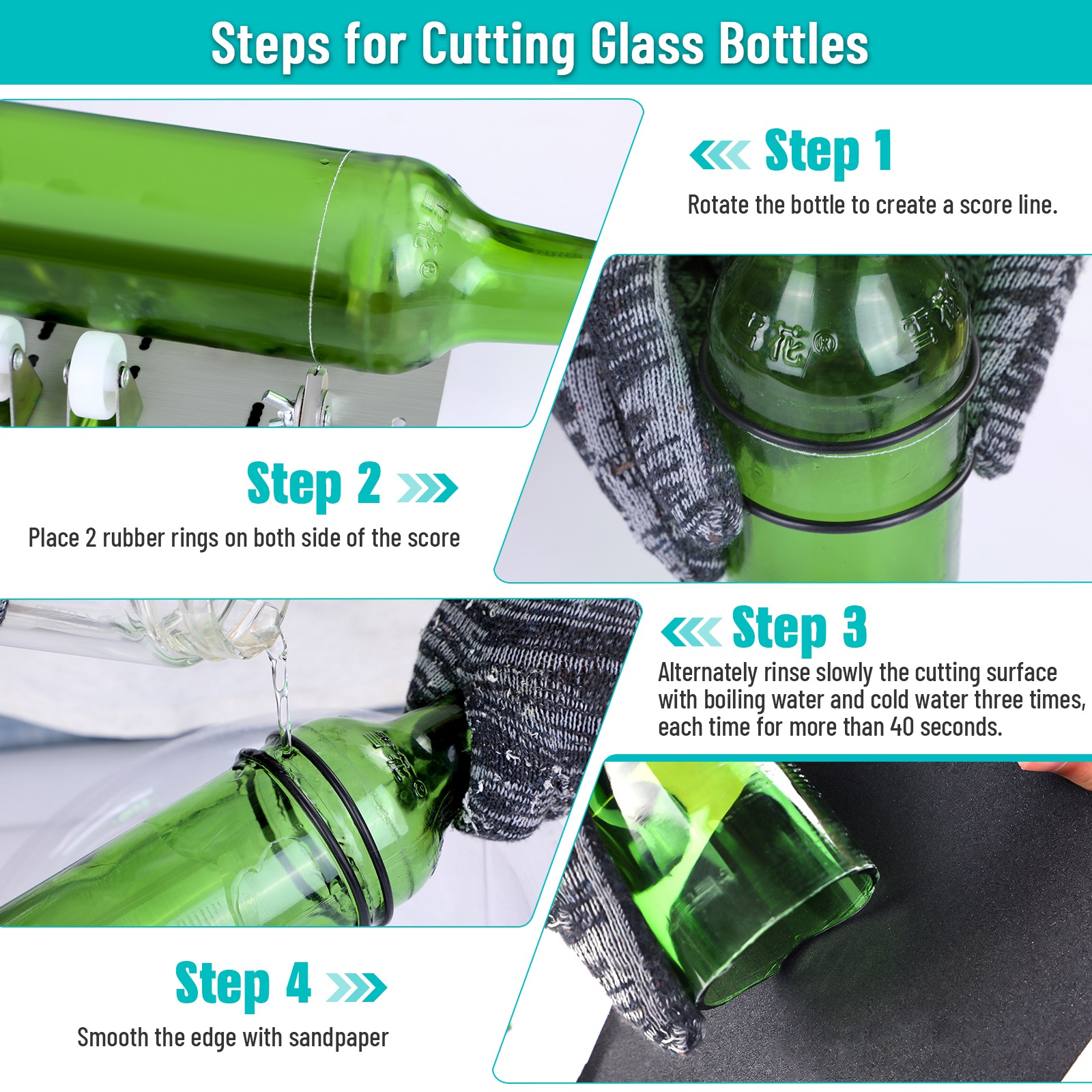 DIY Glass Bottle Cutter Adjust - Screen Protector Cutter recension och pris